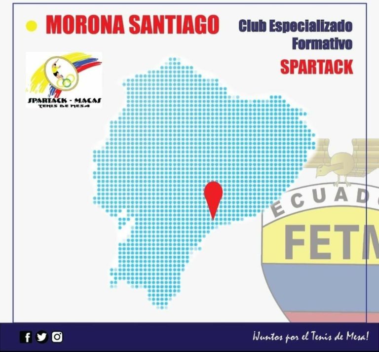 CLUB DEPORTIVO FORMATIVO ESPECIALIZADO DE TENIS DE MESA “SPARTACK MACAS”