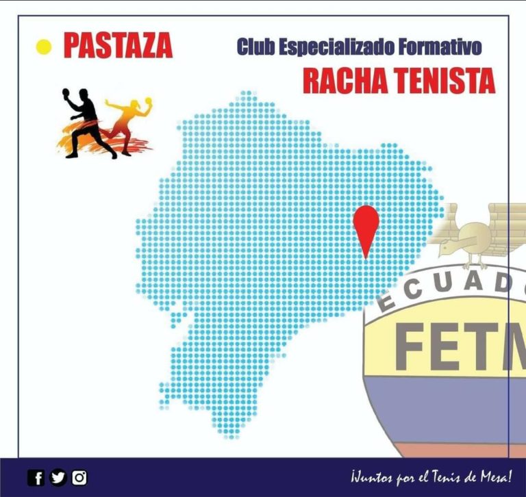 CLUB DEPORTIVO FORMATIVO ESPECIALIZADO DE TENIS DE MESA “RACHA TENISTA”
