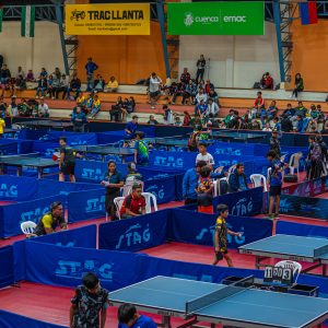 Cuenca vive tres días de tenis de mesa con 300 deportistas de 12 provincias en el Grand Prix FETM 2026